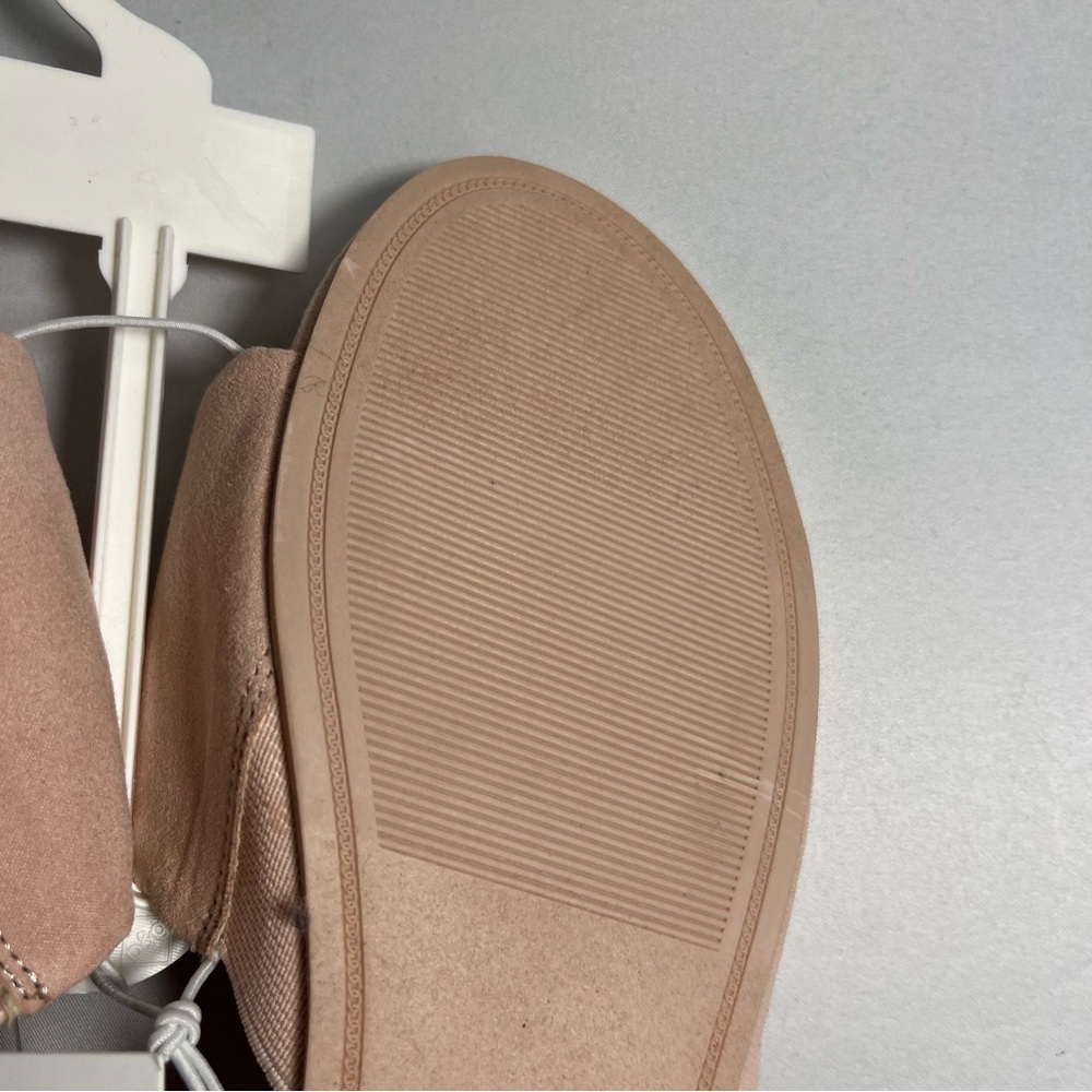 A New Day - Pink/peach Fabric Slides Size 8 & 9 NWT - Picture 4 of 7